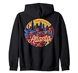 Atlanta Georgia USA Skyline Modern Pop Art Travel