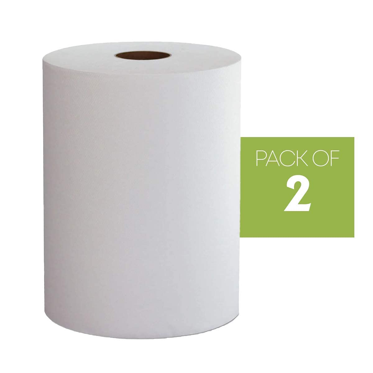 (1 kg) HRT Kitchen Tissue/Towel Paper Roll (Pack of 2) 100% Biodegradable Virgin Tissue Paper Eco Friendly Soft Highly Skin-Friendly Tissue/Paper Towel