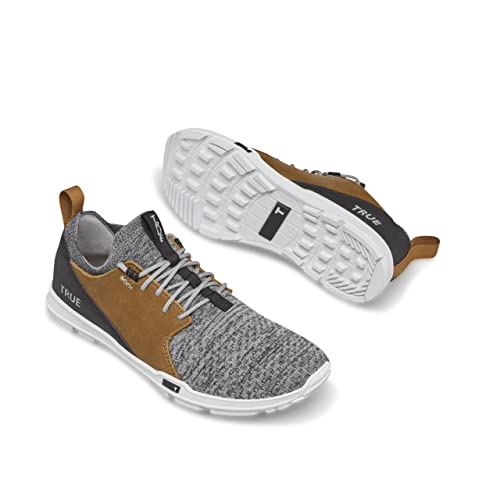 Image of TRUE Linkswear Men's OG Feel Golf Shoes - Lightweight, Breathable One-Piece Upper, Comfortable Zero Drop Design, Wide to Extra Wide Toe Box