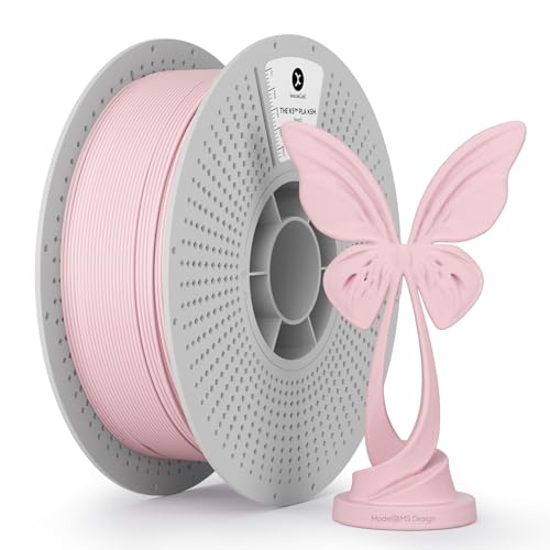 マカロン マット つや消しの質感 Kexcelled PLA 3Dプリンターフィラメント素材 1.75mm径 バンブー 新人フレンドリー 段ボールリール スプール造形材料 正味量1kg(2.2lbs) 寸法精度+/- 0.03mm