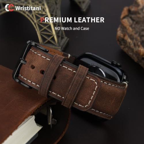 Image of Wristitani Genuine Leather Strap for Apple Watch
