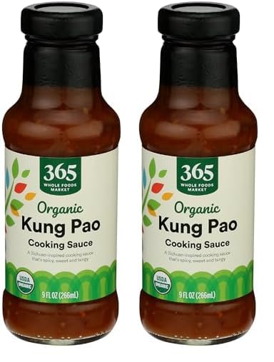 365 by Whole Foods Market, Cooking Sauce Kung Pao Organic, 9 Fl Oz (Pack of 2)