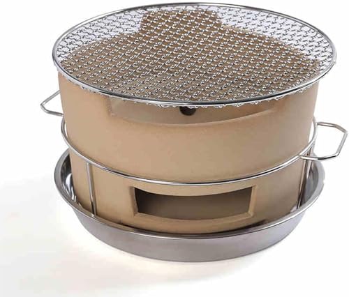 Poêle de table portable en poterie pour réussir vos grillades sans encombrement