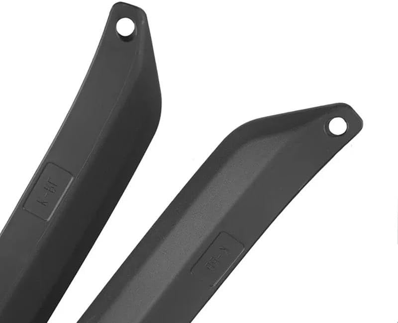 4個の車のフロントリアホイールフェンダーフレア、Jeep Wrangler JK