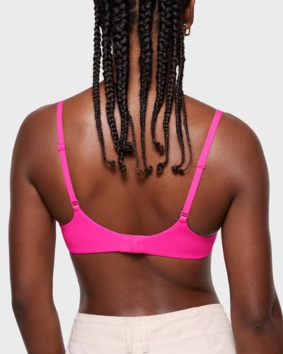Image of INLYRIC Women's Inbarely Plus Plunge Bra - Unlined Underwire Sexy Demi Balconette Bras