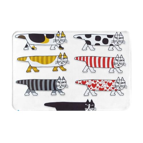 カーペット リサラーソン ラグマット 玄関マット ラグ 絨毯 四季通用 防ダニ 抗菌 防臭 洗える ふわふわ肌触り 滑り止めホットカーペット おしゃれ プレゼント 40×60cm