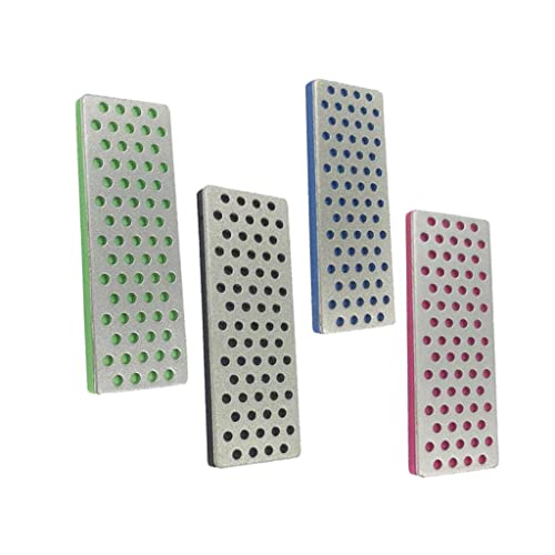 Homozy Conjunto profissional de amolador de pedra diamante, extrafino, grosso, para esqui - G