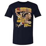 500 LEVEL Tyrese Haliburton Indiana Pacers Shirt - Tyrese Haliburton Indiana Pacers Collage WHT (True Navy, Medium)