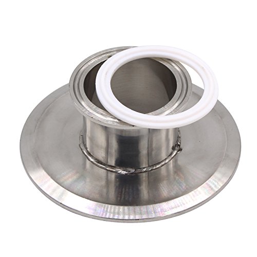 Dernord Teflon (Ptfe) Tri-Clamp Gasket O-Ring - 2 Inch Style Fits Od 64Mm Sanitary Pipe Weld Ferrule (Pack Of 2) #TOP3