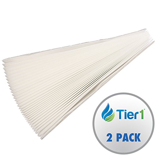 Tier1 Replacement For Pleated Air Filter - 20X25X6 - Merv 11 Rated - Aprilaire 201, 2200, 2250 - Improves Air Quality - 2 Pack #TOP3