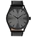 Produktbild Oozoo Herrenuhr mit Lederband 45 MM Dunkelgrau/Silbergrau/Schwarz C10024