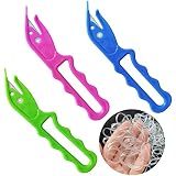 Hair Elastic Band Cutter for Kids,3pc Elastic Rubber Bands Cutter for Hair Tie Remover Tool Accessor