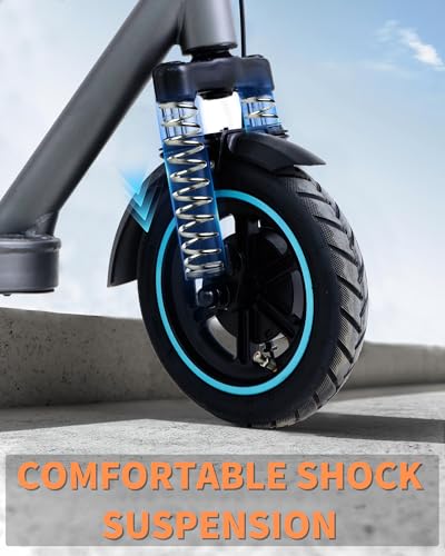 QnQ Electric Scooter, Powerful 500W/1500W Peak Motor, Max 28/35Miles Long Range, Top Speed 21/25 MPH, 8.5\" /10\'\' Tires, E Scooter for Adults and Teens - Thumbnail 5