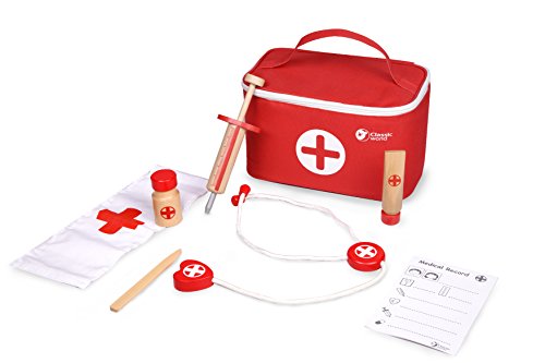 Classic World 4161 Doctor Case, Red