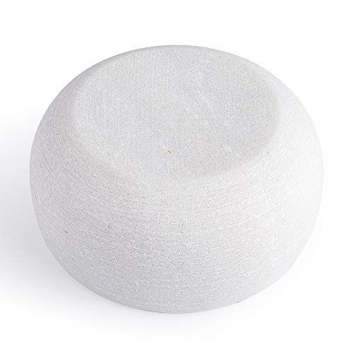 Charmman Shaving Soap & Cream Bowl For Men, Natural White Marble Stone, Heat Preservation, Easier To Whip Up A Fantastic Foam With Interior Micro-Ridges, Art Of Shave Lather Bowl … #TOP2