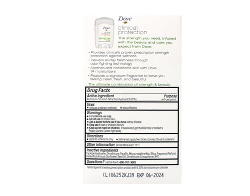 Dove Clinical Protection Cool Essentials Anti-Perspirant miniatura 2