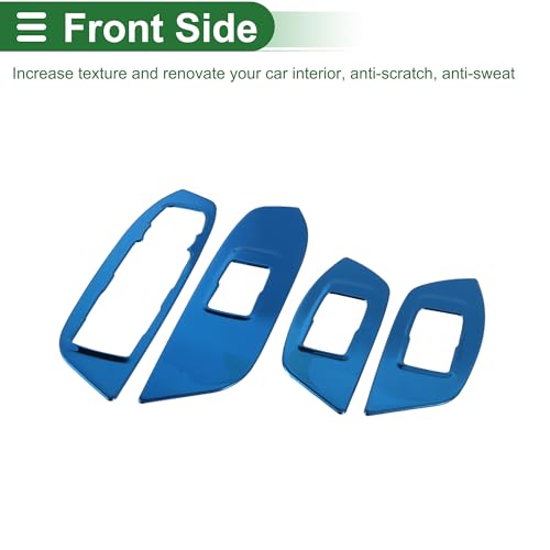 Garniture lève-vitre Chevrolet Equinox 2018-2023 bleu auto - 5