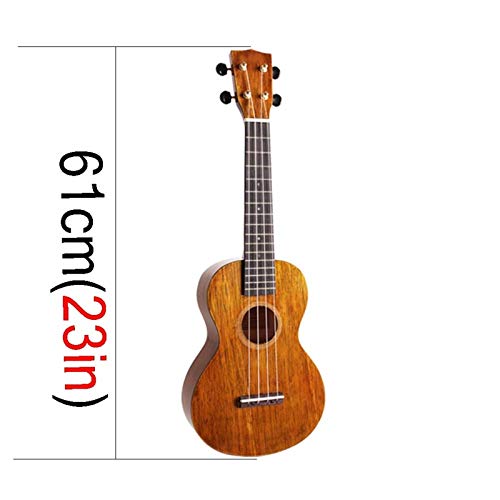 Ukuleles Learn to Play Ukulele Soprano Starter Kit Satin Mahogany – Includes 23 inch Original Four-String Small Guitar - Les Beatles, Paul McCartney, John Lennon, RIngo Starr, George Harrison Ukuleles Learn to Play Ukulele Soprano Starter Kit Satin Mahogany – Includes 23 inch Original Four-String Small Guitar – Image 3