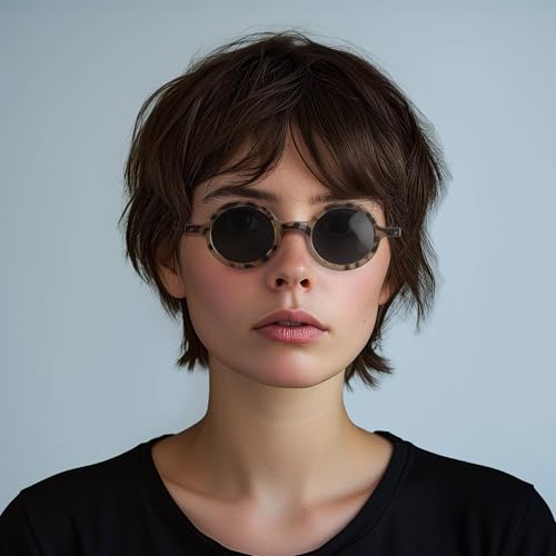 Image of LONDON MOLE Moley sunglasses | Cool round shaped glasses | Men's Women's Unisex | Spring hinges