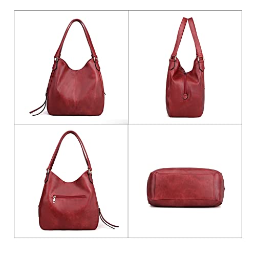Image of Multi-pocket Shoulder Bag for Women | Fashion Vegan Leather, Daily Tote Purse, for Travel Work Everyday
