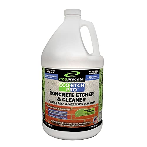 Eco Etch Pro Concrete Cleaner & Etcher Dissolver - Effloresc...