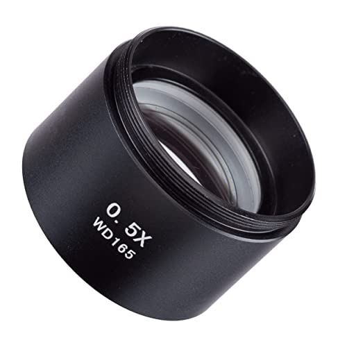 Image of Parco Scientific PZFLZ Lockable 0.7X-4.5X Trinocular Simul-Focal Zoom Stereo Microscope Head, Pair of 10x Widefield (20mm) Eyepieces with Eye-Guards, 0.5X&2X Barlow Lens