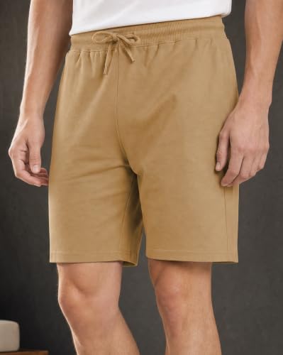 Image of Nobero V2 Shorts for Men | Zip Pocket Shorts | Regular Fit | Elasticated Waist | Soft & Breathable Fabric | Casual Everyday Wear