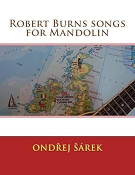 Paperback Robert Burns songs for Mandolin Book
