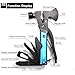 Multiool Axe,Survival Gear Kit,14 in 1 Camping Gear with Hatchet Hammer Plier Knife Bottle Opener for Outdoor Household Hiking Bushcraft Fishing,Car Survival Tool