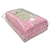 POLYTE Microfiber Quick Dry Lint Free Bath Towel, 57 x 30 in, Pack of 4 (Pink)