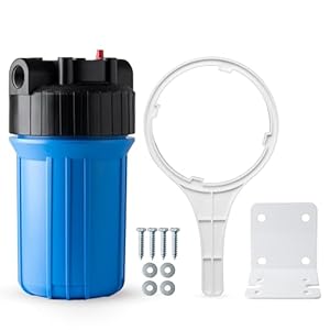 iSpring HB18B Wasserfiltergehäuse für 10 x 4,5 Zoll Kartusche