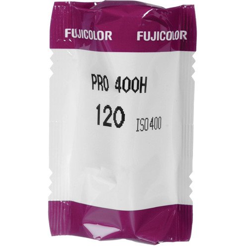 Holga 120N Medium Format Fixed Focus Camera with Lens with Fujifilm Fujicolor Pro 400H Color Negative Film, ISO 400, 120 Size