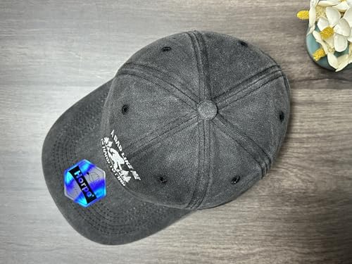 Image of Embroidered Adjustable Baseball Hat for Men Women, Washed Cotton | Premium Embroidery Design, Adjustable Metal Buckle Closure, Simple Lifestyle Wear