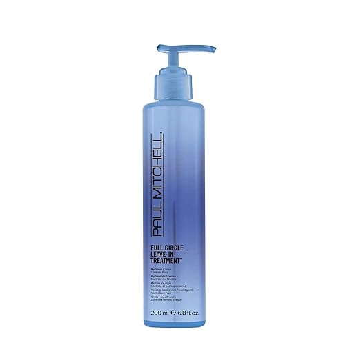 Paul Mitchell Tratamiento sin enjuague de círculo completo, hidrata los rizos, elimina el encrespamiento, para cabello rizado, 6.8 onzas líquidas