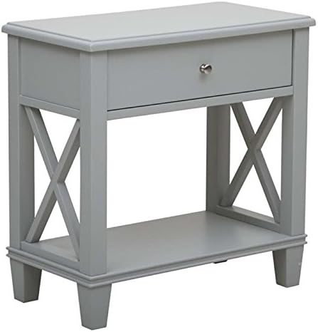 Pemberly Row Open End Table in Gray