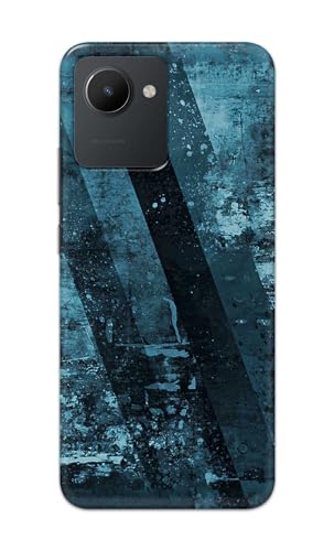 Image of Printed Hard Back Cover for Realme Narzo 50i Prime Back Cover (Rugged Background -J1) -190724(EA)