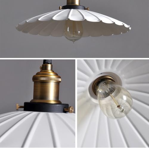 Lustre rétro industriel pour éclairer un comptoir sombre - 8