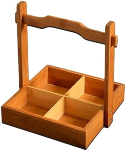 SLLS 木製ネタ箱 九宮格寿司皿 寿司盛り台 竹製 多格仕切り お刺身 お肉 焼き魚 前菜 デザート 小皿付き 高級料亭 寿司屋用 和風 プレート