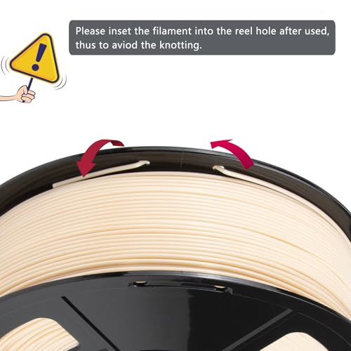 Image of iSANMATE ASA Filament 1.75mm Skin 1KG, UV & Weather Resistant 3D Printer Filament Perfect for Outdoor Functional Parts, Dimensional Accuracy + /- 0.02mm, 1kg Spool (2.2lbs)