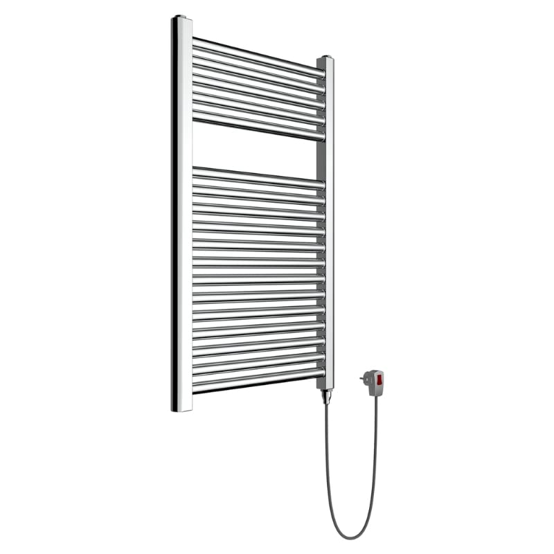 OGOMONDO Termoarredo Bagno Scaldasalviette Elettrico Calorifero Termosifone Cromo Lucido