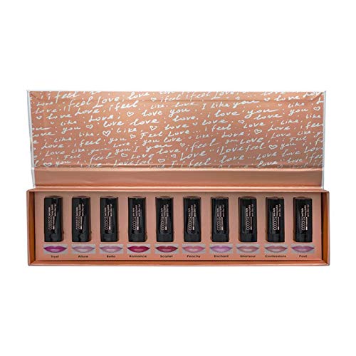 Manna kadar lipstick library 10 count, multi colored, 10 count