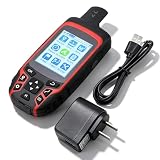 Oumefar A6 Handheld Navigation Compass Outdoor Location Tracker USB Rechargeable IP65 3500mAh Battery for Hiking Fishing Forestry Geology