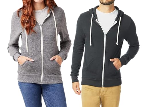 Alternative All Gender Adult's Rocky Eco-Fleece Zip Hoodie