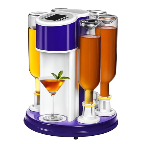 Josion Cordless Cocktail Making Machine,No Need Capsules,170 Customizable Recipes,Margarita Cocktail Maker Machine,Voice and Button Control,Family Gatherings and Outdoor Events