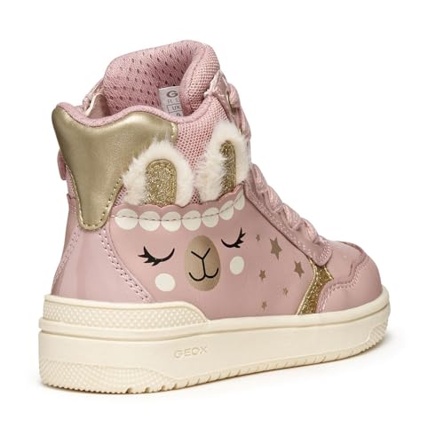 Geox JUNIOR J WASHIBA Girl Sneakers Old Rose/Platinum 29_EU – Ansicht 5