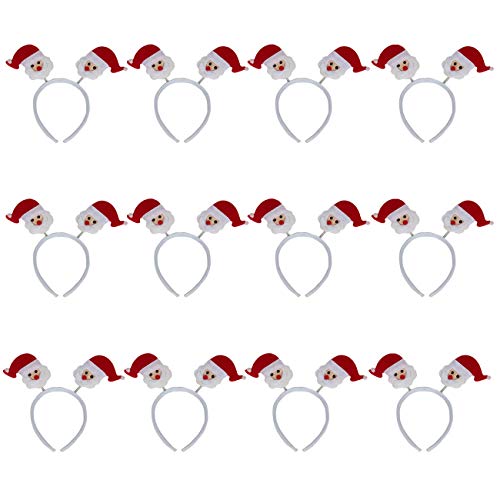 Ciffre 12 Stück im Set Haarreif Geweih Weihnachtsmütze...