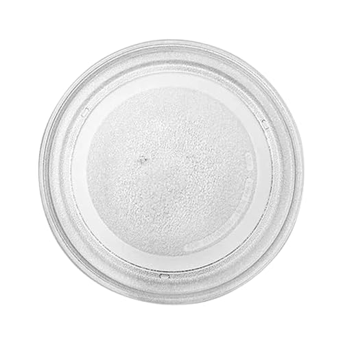 Plateau tournant micro-ondes universel verre 24,5cm pour réchauffer vos repas du quotidien