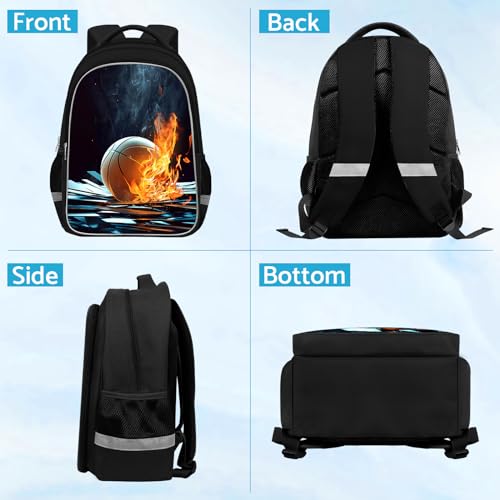 School-Backpack-For-Boys-Basketball-Boys-Backpack-For-Kids-Children-Teens-Elementary-Middle-School-Boys-Backpacks-Ages-6-1817-School-Bookbag-Travel-Back-Pack School Backpack For Boys Basketball Boys Backpack For Kids Children Teens Elementary Middle School Boys Backpacks Ages 6 1817 School Bookbag Travel Back Pack