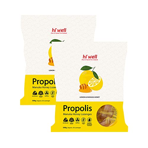 Pack de 2 Caramelos de Miel Manuka Propolis Hi Well 500g miniatura 1