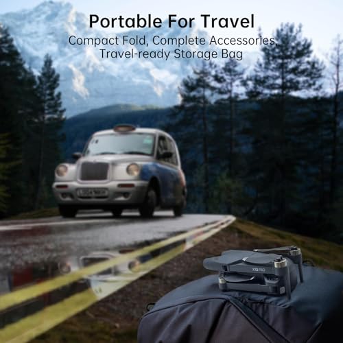 CHUBORY X10 PRO GPS-Drohne mit Kamera für Erwachsene 4K UHD, 90 Minuten Flugzeit, 1000 Meter Steuerreichweite, automatische Rückkehr, Folge-Modus, bürstenloser Motor, X10-DE-250807-2